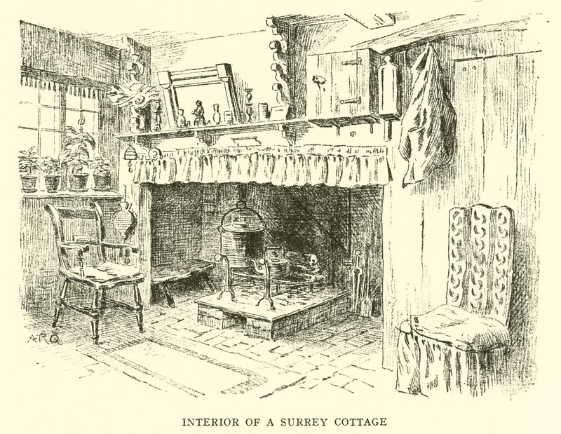 Egy Surrey-ház belseje alkotó: Alfred Robert Quinton
