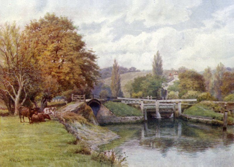 Mapledurham zár alkotó: Alfred Robert Quinton