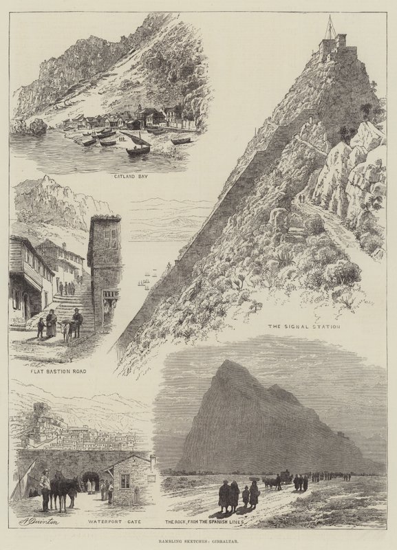 Rambling Sketches, Gibraltár alkotó: Alfred Robert Quinton