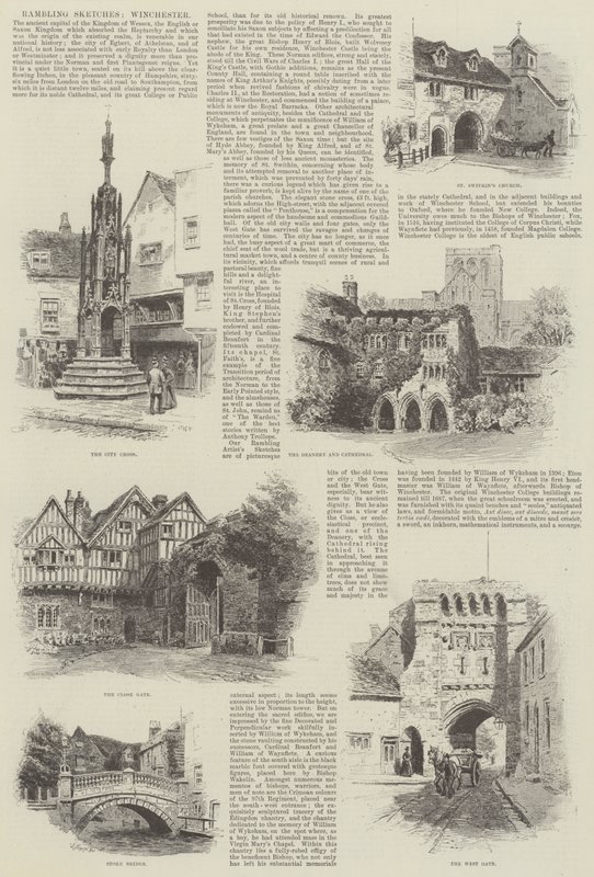 Zavaros vázlatok, Winchester alkotó: Alfred Robert Quinton