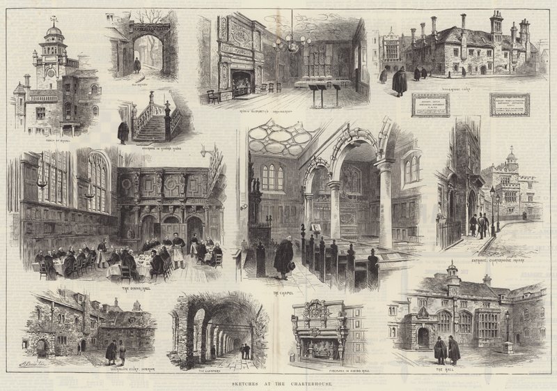 Vázlatok a Charterhouse-ban alkotó: Alfred Robert Quinton