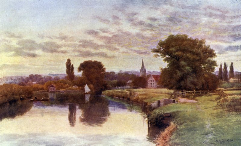 Naplemente Marlow-ban alkotó: Alfred Robert Quinton