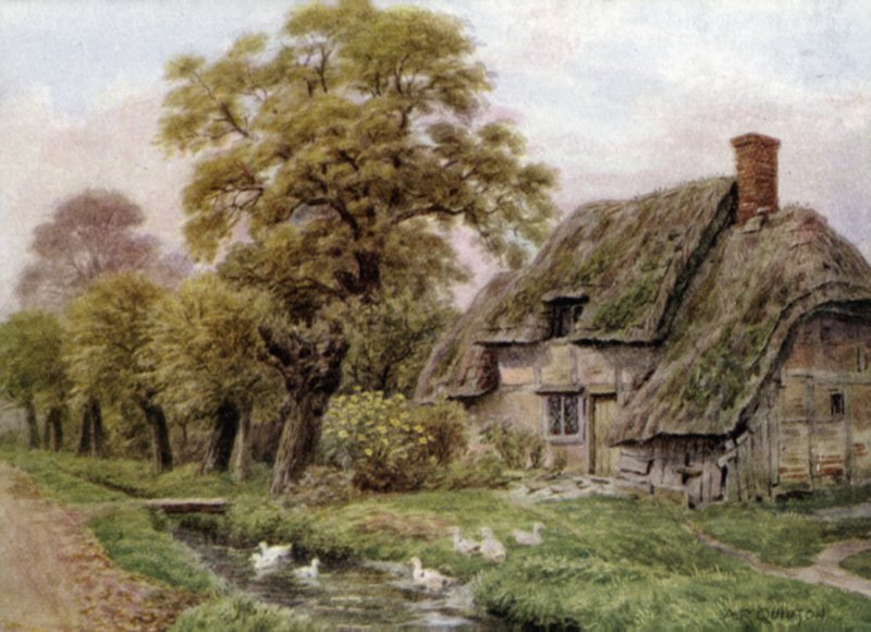 The Brook, Steventon, Berks alkotó: Alfred Robert Quinton