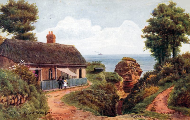 A kunyhó, Ladram Bay alkotó: Alfred Robert Quinton