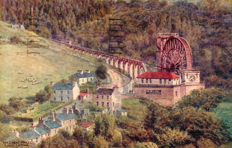 A Nagy Kerék, Laxey, Man-sziget alkotó: Alfred Robert Quinton