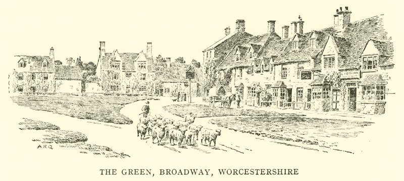 The Green, Broadway, Worcestershire alkotó: Alfred Robert Quinton