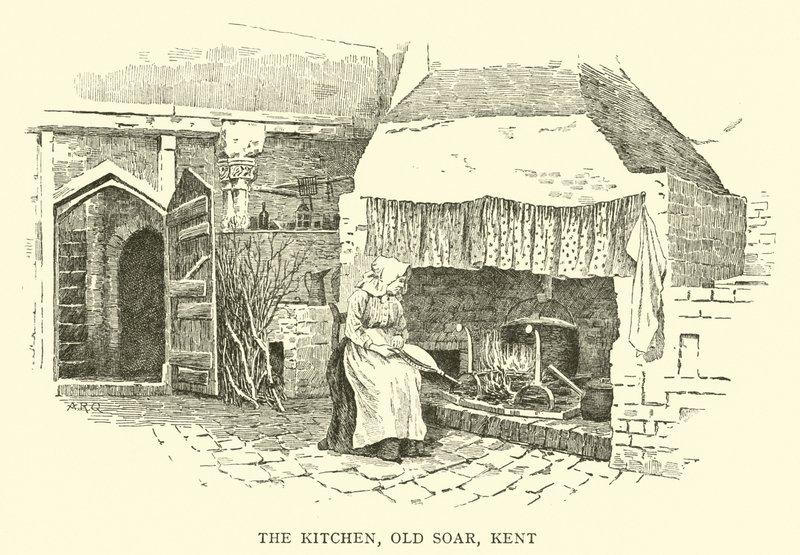 The Kitchen, Old Soar, Kent alkotó: Alfred Robert Quinton
