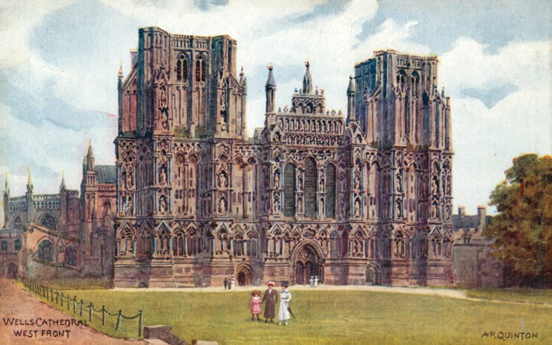 Wells katedrális, nyugati front alkotó: Alfred Robert Quinton