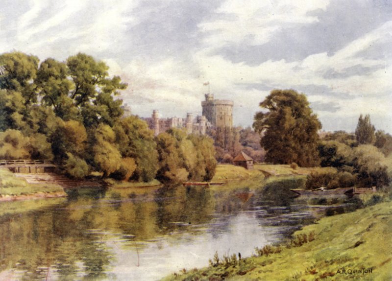 Windsori kastély alkotó: Alfred Robert Quinton