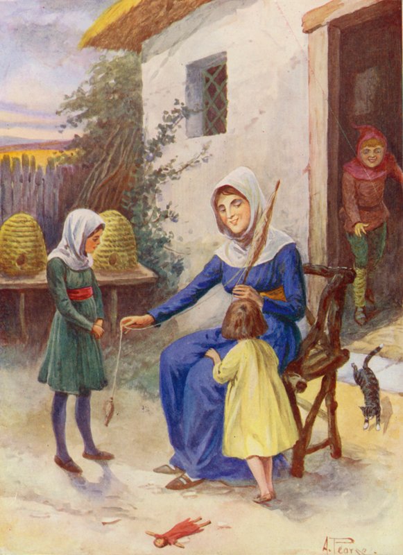 Merrie England: (színes litográfia) alkotó: Alfred (after) Pearse