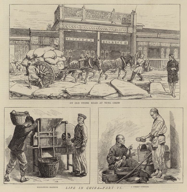 Élet Kínában, VI. rész alkotó: Alfred Chantrey Corbould