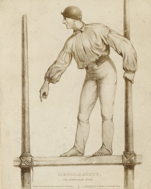Samuel G Scott portréja alkotó: Alfred Chantrey Corbould