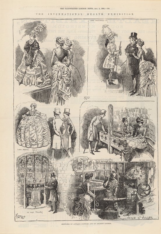 Vázlatok az antik viseletről és az ókori Londonról alkotó: Alfred Chantrey Corbould