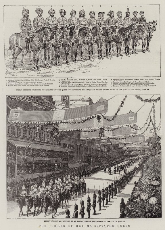 Őfelsége, a királyné jubileuma alkotó: Alfred Chantrey Corbould