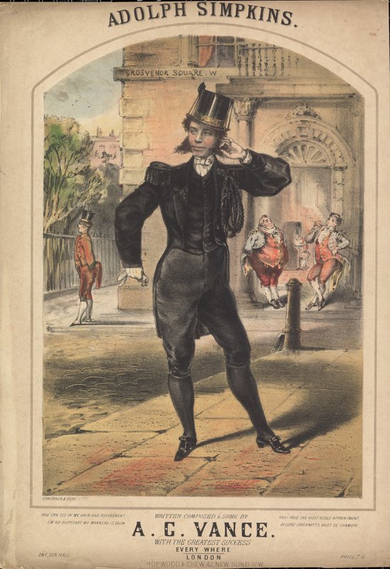 Adolph Simpkins alkotó: Alfred Concanen