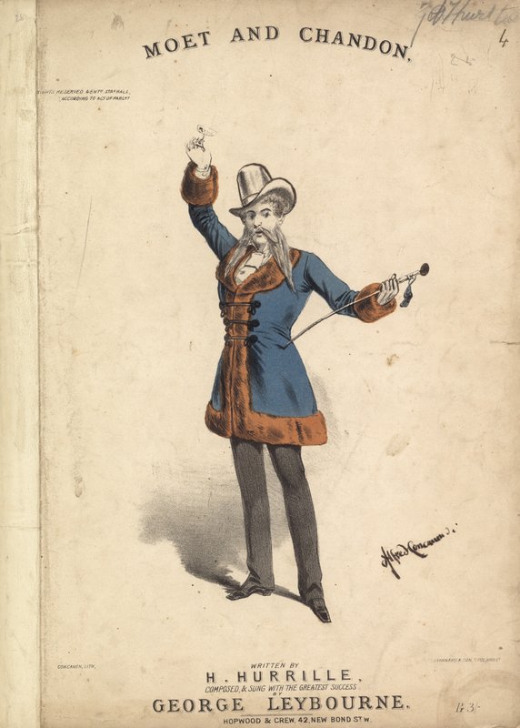 Moet és Chandon alkotó: Alfred Concanen