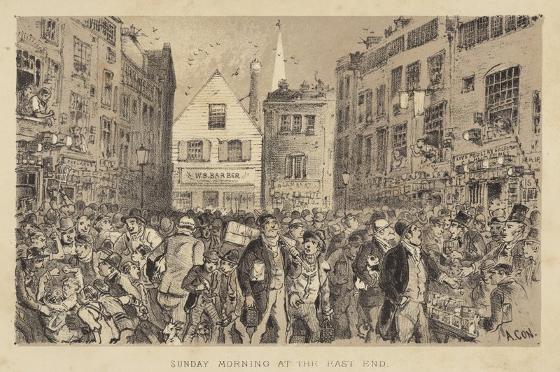 Vasárnap reggel az East Enden alkotó: Alfred Concanen