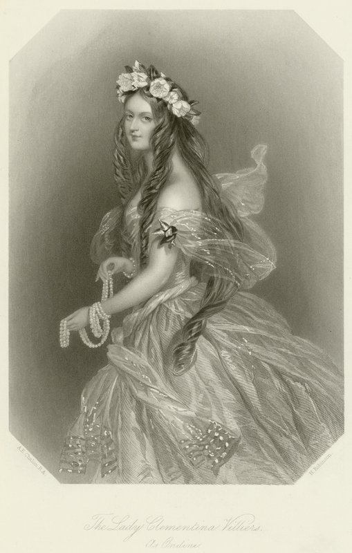 Lady Clementina Villiers alkotó: Alfred Edward Chalon