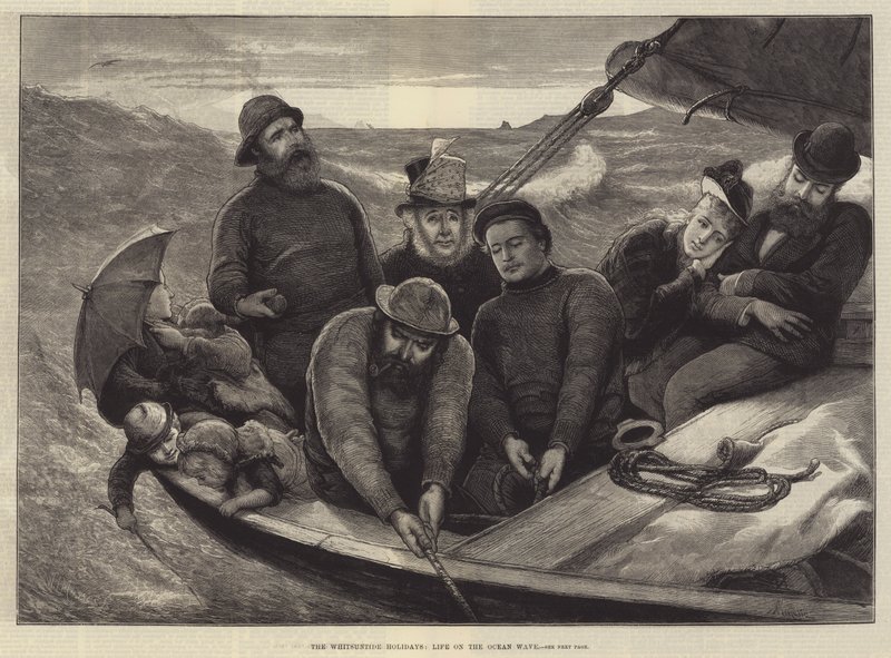 Pünkösdi ünnepek, Élet az óceán hullámán alkotó: Alfred Edward Emslie
