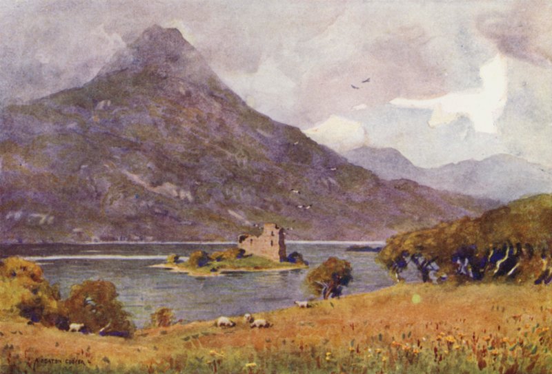 Ballynahinch kastély, Connemara alkotó: Alfred Heaton Cooper