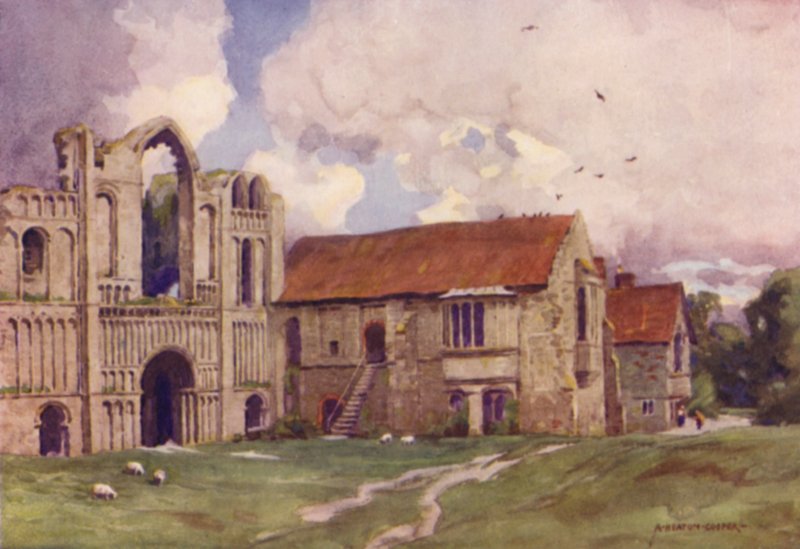 Castleacre Priory, Norfolk alkotó: Alfred Heaton Cooper
