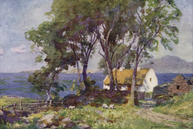Víkendház a tenger mellett, Renvyle alkotó: Alfred Heaton Cooper