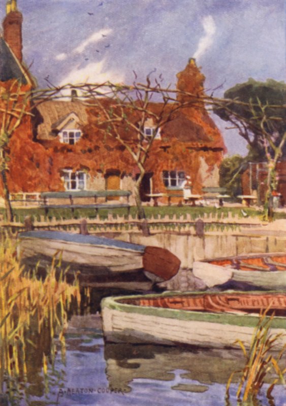 Eels Foot Inn, Ormesby, Norfolk alkotó: Alfred Heaton Cooper