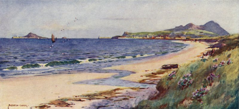 Hill of Howth és az Irelands Eye alkotó: Alfred Heaton Cooper