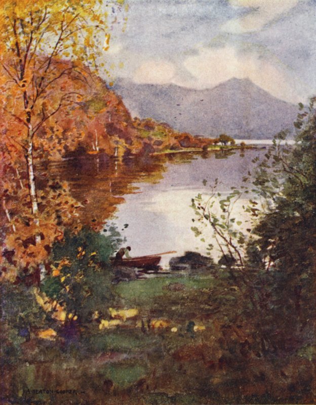 Innisfallen-sziget, Killarney alkotó: Alfred Heaton Cooper