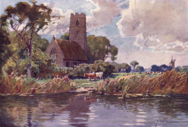 Irstead templom, Norfolk alkotó: Alfred Heaton Cooper