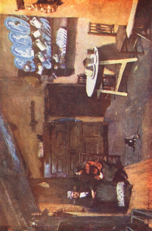 Lake District: Coniston (színes litográfia) alkotó: Alfred Heaton Cooper