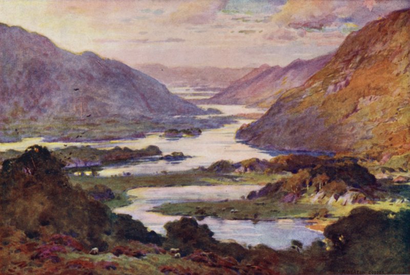 Killarney tavai a Kenmare Roadtól alkotó: Alfred Heaton Cooper