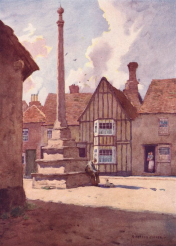 Lavenham Market Cross, Suffolk alkotó: Alfred Heaton Cooper