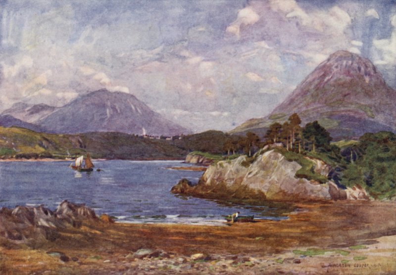 Letterfrack, Connemara alkotó: Alfred Heaton Cooper