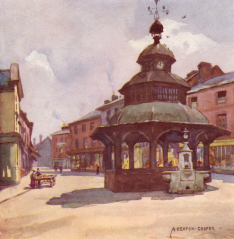 Market Cross, North Walsham, Norfolk alkotó: Alfred Heaton Cooper