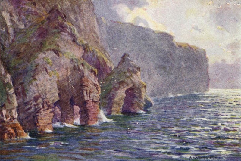 Minaun sziklák, Achill-sziget alkotó: Alfred Heaton Cooper