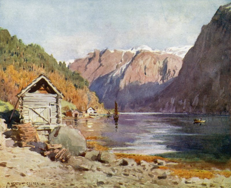 Ose-fjord alkotó: Alfred Heaton Cooper