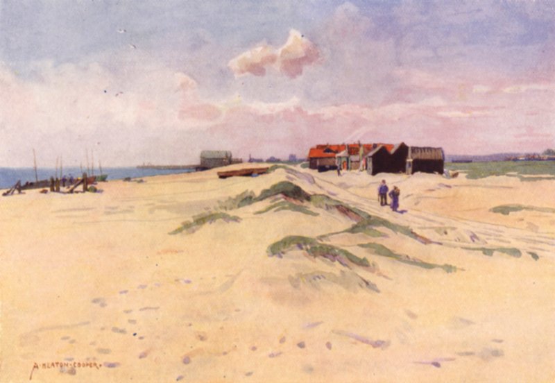 Southwold Beach, Suffolk alkotó: Alfred Heaton Cooper