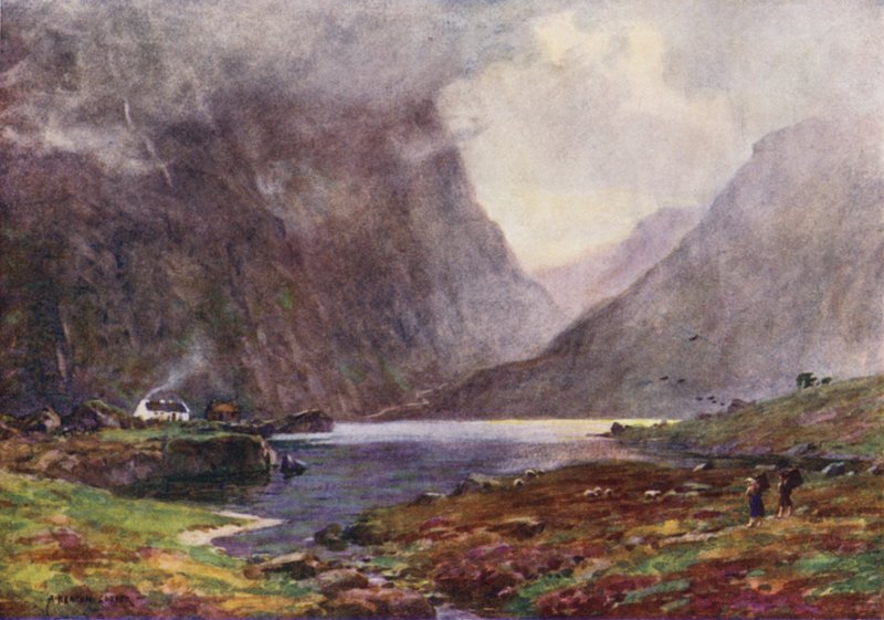 Dunloe szakadéka, Killarney alkotó: Alfred Heaton Cooper