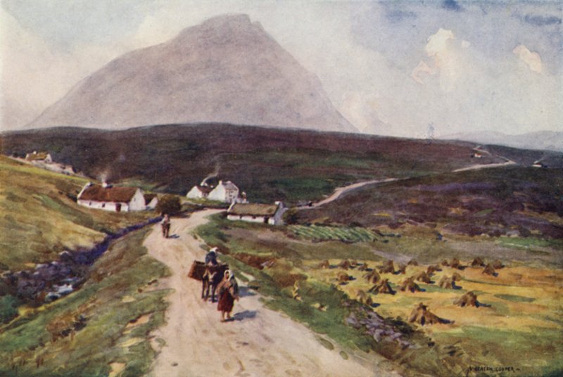 Az út Dugortba, Achill-sziget alkotó: Alfred Heaton Cooper