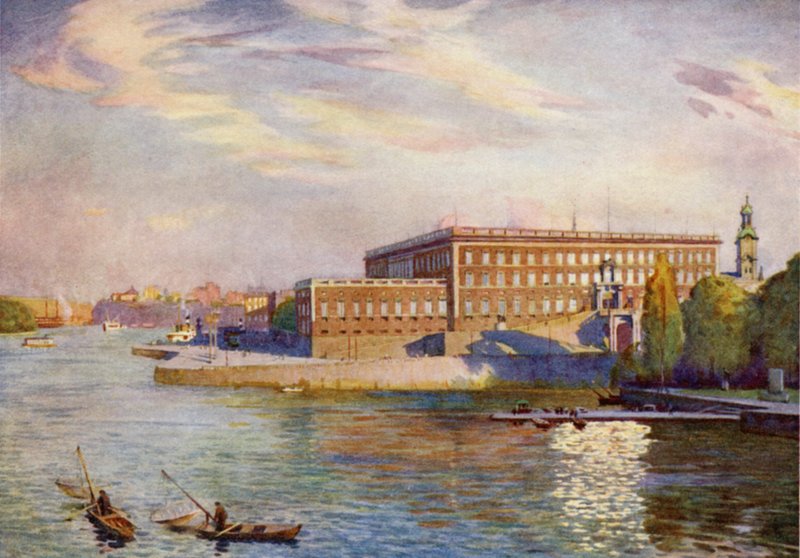 Királyi Palota, Stockholm alkotó: Alfred Heaton Cooper