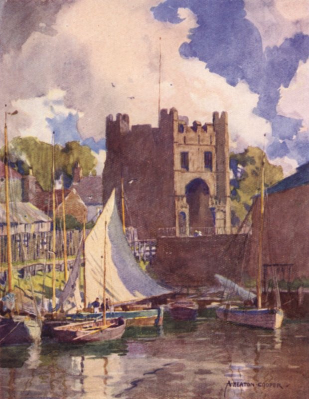 A déli kapu, Kings Lynn, Norfolk alkotó: Alfred Heaton Cooper