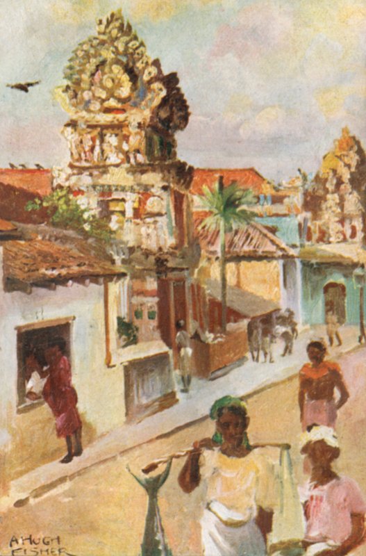 Hindu templomok, Colombo alkotó: Alfred Hugh Fisher