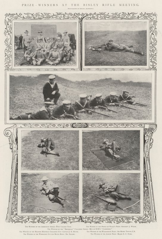 A Bisley Puskás Találkozó díjnyertesei alkotó: Alfred Hugh Fisher