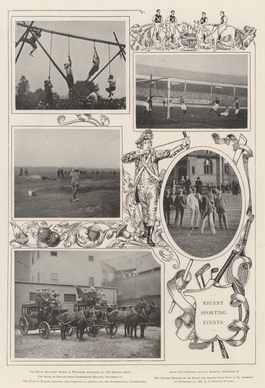 Legutóbbi sportesemények alkotó: Alfred Hugh Fisher