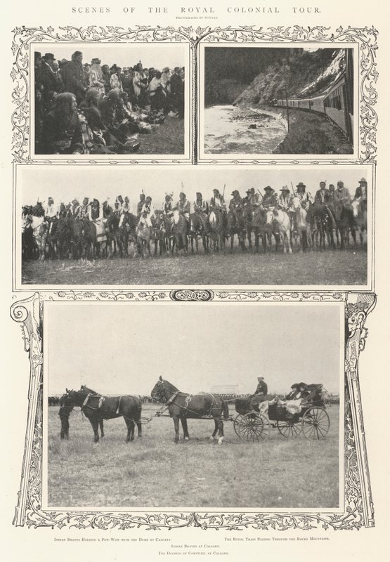 A királyi gyarmati túra jelenetei alkotó: Alfred Hugh Fisher