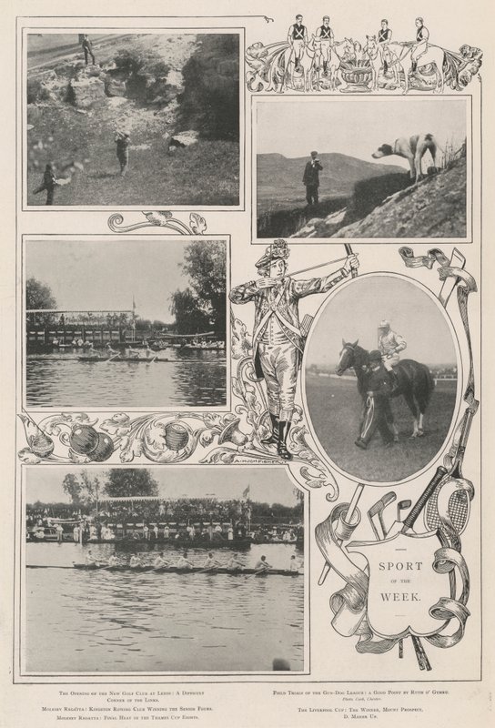 A hét sportja alkotó: Alfred Hugh Fisher