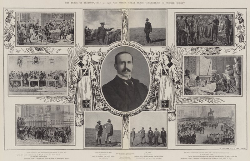 A pretoriai béke, 1902. május 31. és a brit történelem más nagy békeegyezményei alkotó: Alfred Hugh Fisher