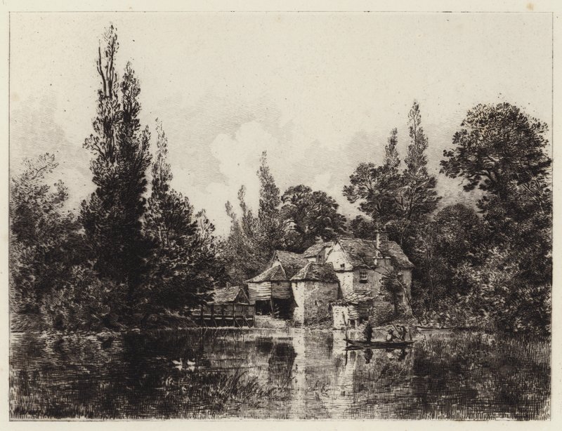 Iffley Mill alkotó: Alfred Louis Brunet Debaines