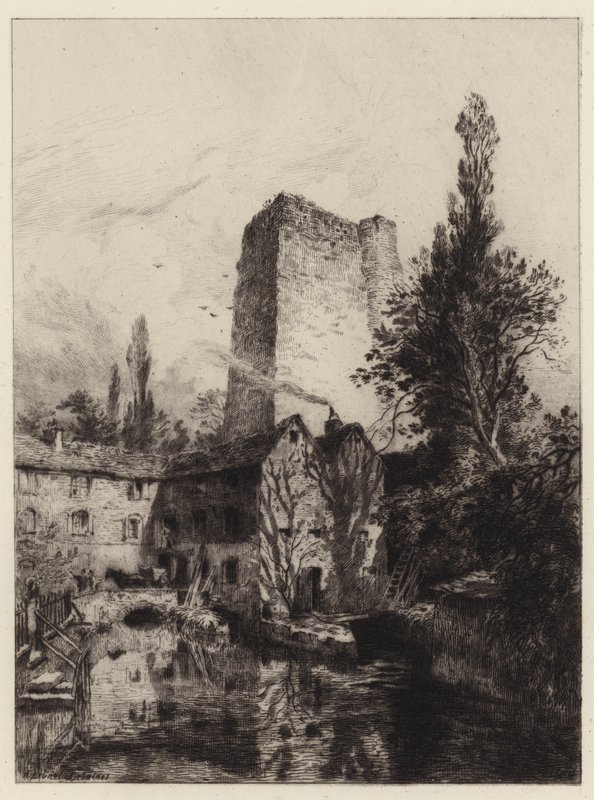 Oxford kastély alkotó: Alfred Louis Brunet Debaines